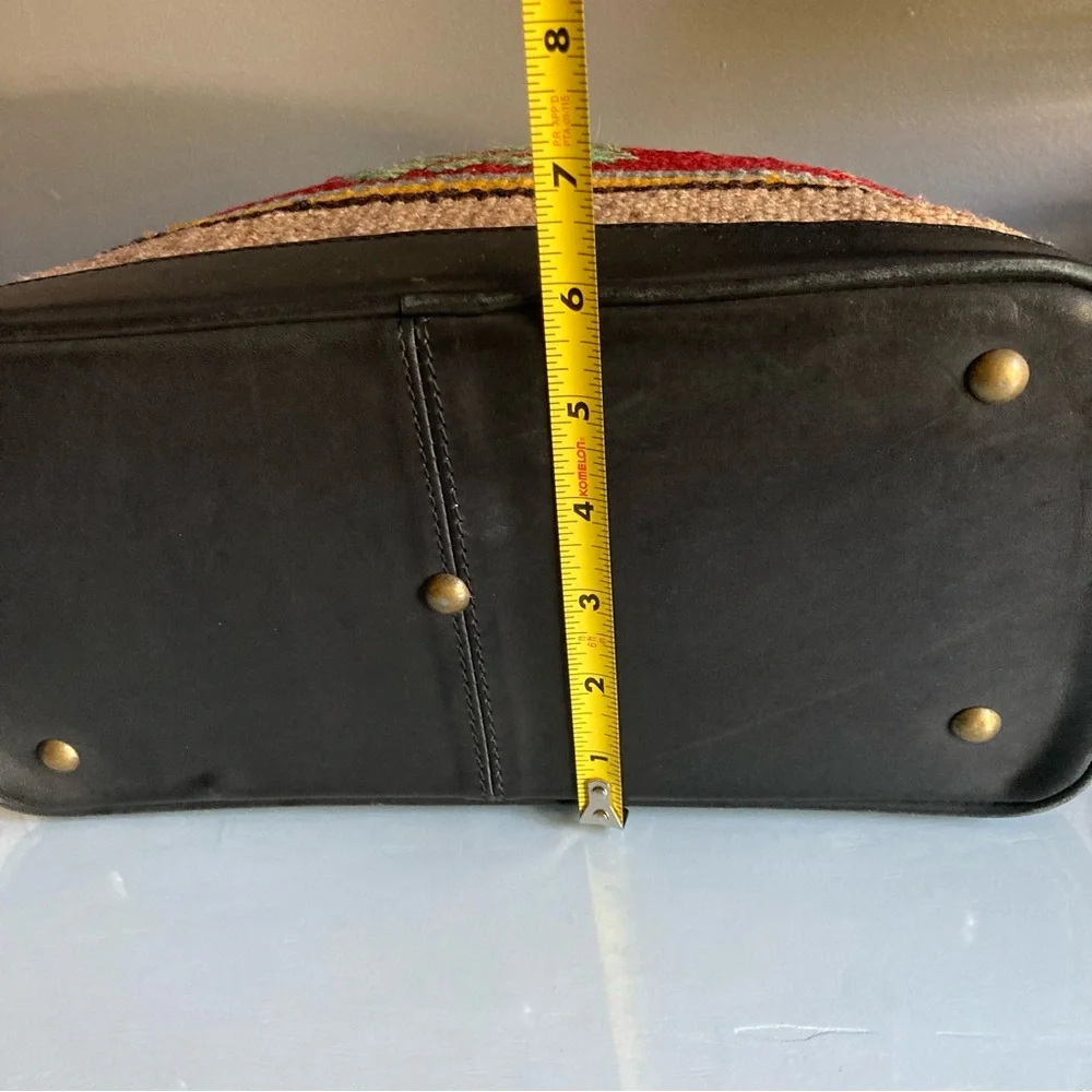 Woven Wool & Leather The Loom Alaska Shoulder Bag